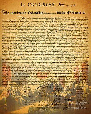 The Signing of The United States Declaration of Independence by Wingsdomain Art and Photography The Signing of The United States Declaration of Independence by Wingsdomain Art and Photography