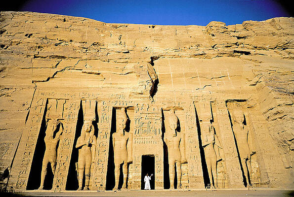 Wall Art - Photograph - The Small Temple At Abu Simbel by Adam Sylvester