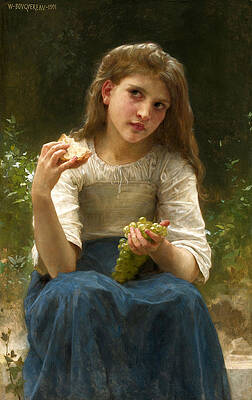 The Taste Print by William-Adolphe Bouguereau
