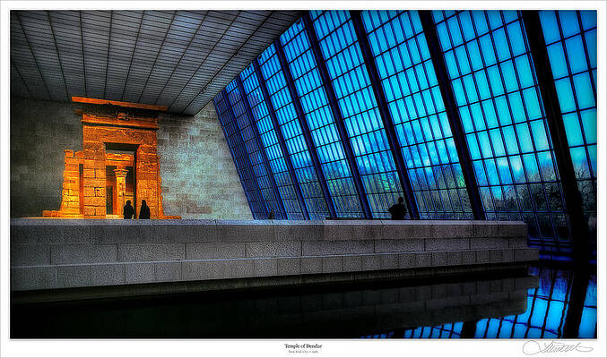The Temple of Dendur by Lar Matre The Temple of Dendur by Lar Matre