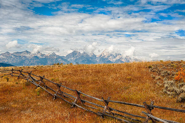 The Tetons by Steven Bahrns