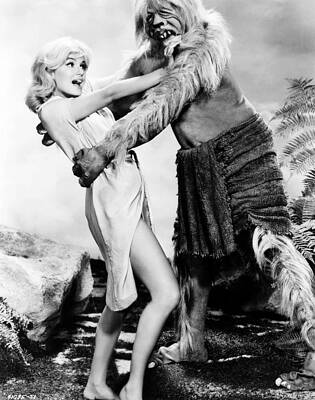 Wall Art - Photograph - The Time Machine, Yvette Mimieux, 1960 by Everett