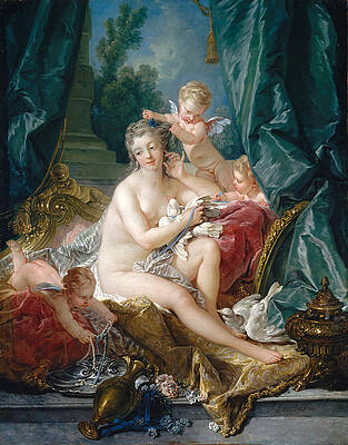 The Toilet of Venus Print by Francois Boucher