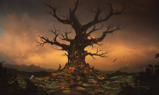 The Tree by Cassiopeia Art The Tree by Cassiopeia Art