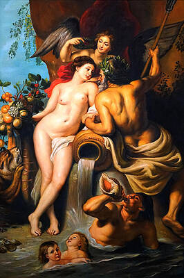 The Union of Earth and Water after Peter Paul Rubens by Giorgio Tuscani The Union of Earth and Water after Peter Paul Rubens by Giorgio Tuscani