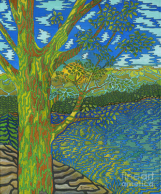 The View From Here 24 x 20 by Janis Cornish The View From Here 24 x 20 by Janis Cornish