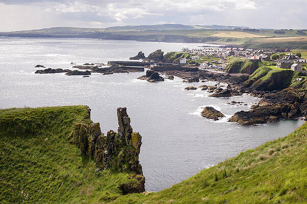 Wall Art - Photograph - The Village Of St. Abbs And The Coast by Robert van Waarden