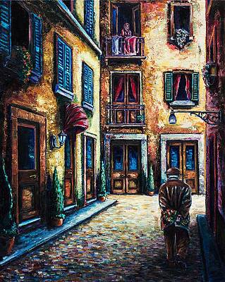 Wall Art - Painting - The Walk Home by Kevin Richard