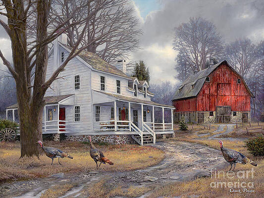 Wall Art - Painting - The Way It Used to Be by Chuck Pinson
