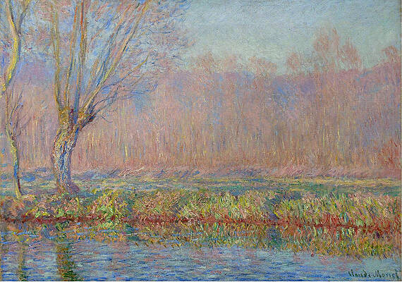 The Willow Print by Claude Monet