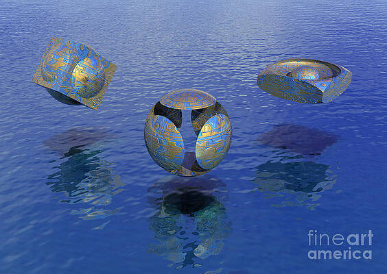 Then there were three - Surrealism by Sipo Liimatainen Then there were three - Surrealism by Sipo Liimatainen