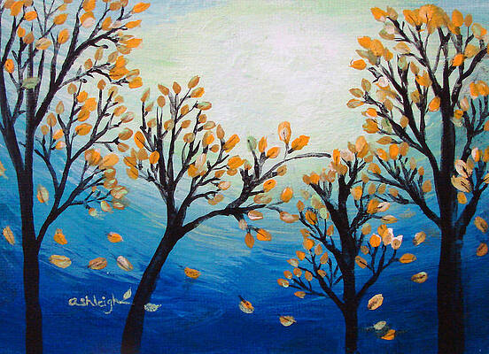 Wall Art - Painting - There Is Calmness In The Gentle Breeze by Ashleigh Dyan Bayer