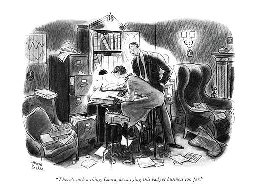 Wall Art - Drawing - There's Such A Thing by Richard Decker