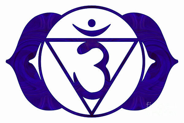 Wall Art - Digital Art - Third Eye Number Two Abstract Chakra Art by Omaste Witkowski  by Omaste Witkowski
