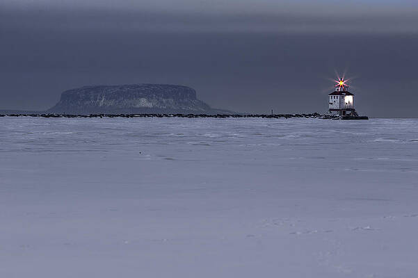 Wall Art - Photograph - Thunder Bay Lighthouse by Jakub Sisak