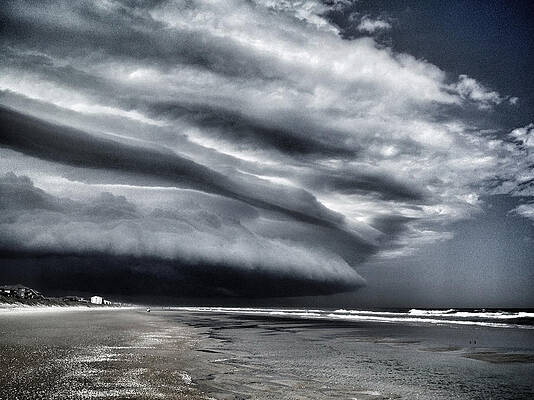 Thunderhead over Topsail Beach by John Pagliuca Thunderhead over Topsail Beach by John Pagliuca