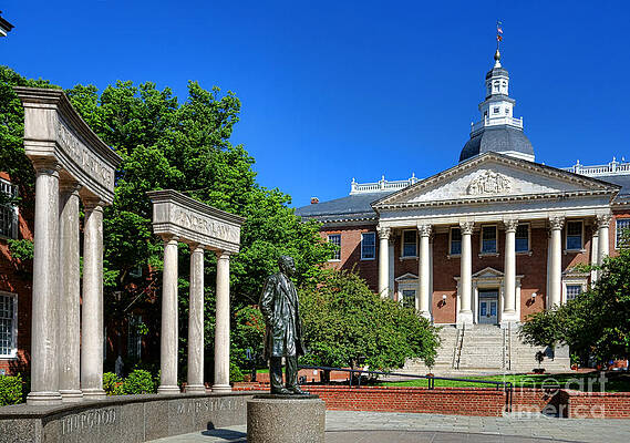 Maryland State House Exterior Photograph