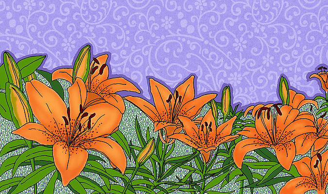 Tiger Lilies by David Burkart Tiger Lilies by David Burkart
