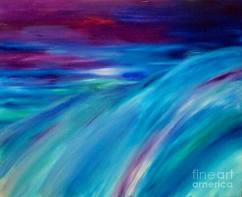 Wall Art - Painting - Time Passages. Inner-View Series by Tracy Evans