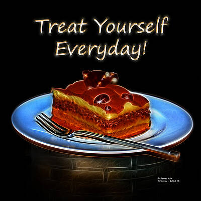 Wall Art - Digital Art - Tiramisu - 1023 FS by James Ahn