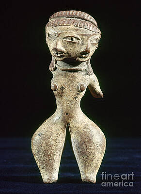 Wall Art - Photograph - Tlatilco - Figure by Granger