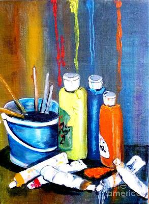 Wall Art - Painting - Tools of the Trade by Micki Davis