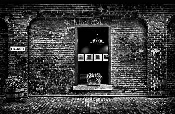 Wall Art - Photograph - Toronto Distillery District Art Gallery Window by Brian Carson