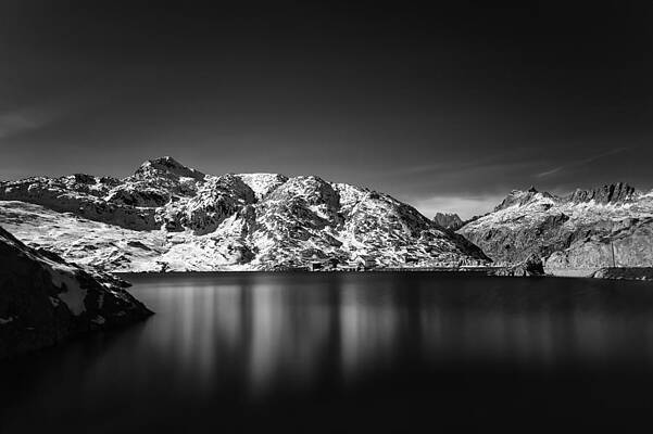Wall Art - Photograph - Totesee at Grimsel Pass Switzerland by Charles Lupica