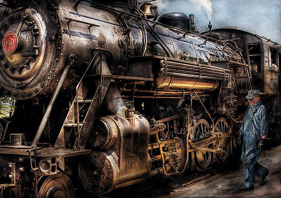 Train - Engine - Now boarding by Mike Savad Train - Engine - Now boarding by Mike Savad