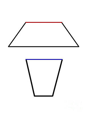 Wall Art - Photograph - Trapezoid Optical Illusion by Spencer Sutton