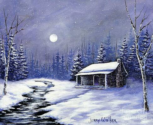 Trapper's Cabin by Jerry Walker Trapper's Cabin by Jerry Walker