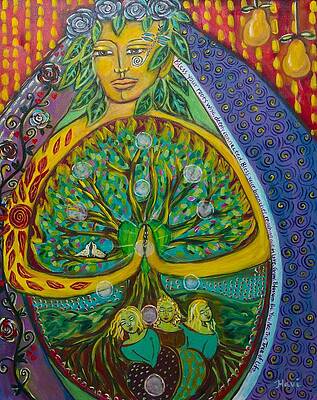Wall Art - Painting - Tree of Life by Havi Mandell
