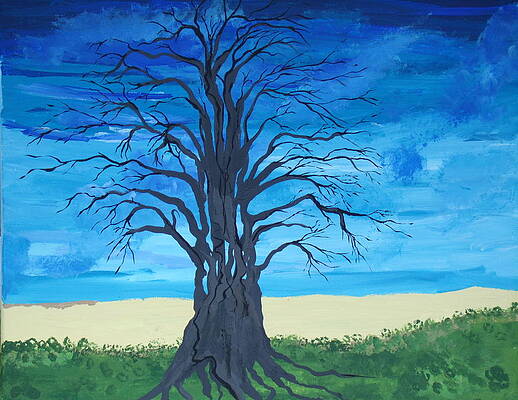  Painting - Tree of Man by Daniel Nadeau