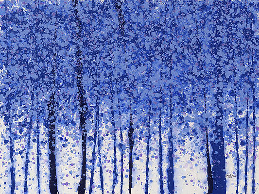 Trees at Twilight 21 by Jerome Lawrence Trees at Twilight 21 by Jerome Lawrence
