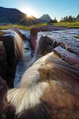 Wall Art - Photograph - Triple Falls by Dustin LeFevre