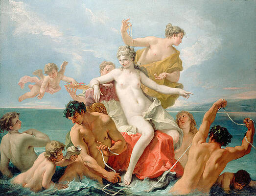 Triumph of the Marine Venus Print by Sebastiano Ricci