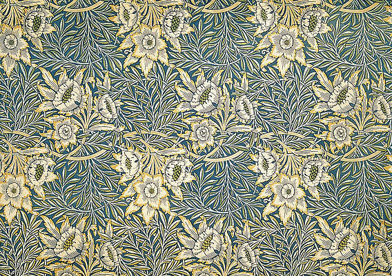 Wall Art - Mixed Media - Tulip and Willow Pattern by Philip Ralley