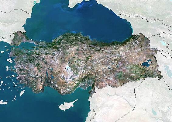 Wall Art - Photograph - Turkey by Science Photo Library