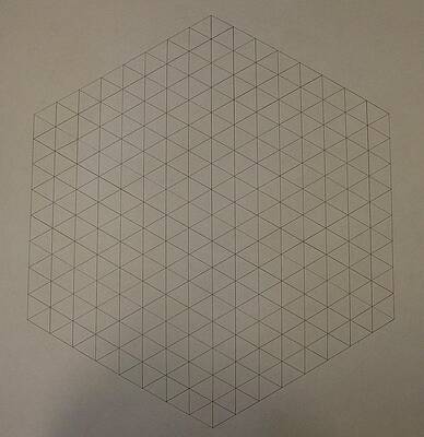 Wall Art - Drawing - Two to the power of nine or eight cubed by Jason Padgett