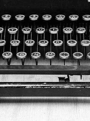 Wall Art - Photograph - Typewriter Triptych Part 2 by Edward Fielding