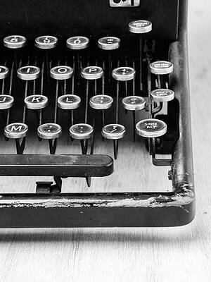 Wall Art - Photograph - Typewriter Triptych Part 3 by Edward Fielding