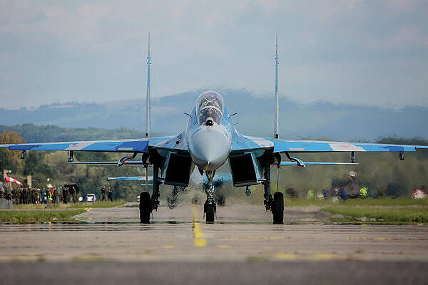 SU-27 Flanker #3 by Airpower Art