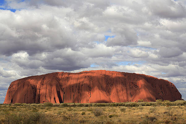 Wall Art - Photograph - Uluru, Aka Ayres Rock, In Australia by Darron R. Silva