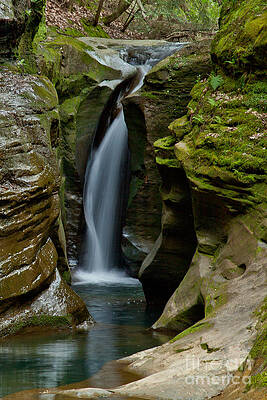 Wall Art - Photograph - Un-named Falls by Jack R Perry
