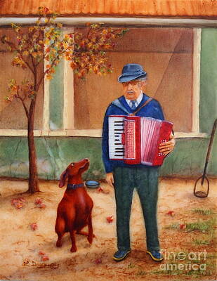 Uncle Ioan and Rocky in Romania by Lora Duguay Uncle Ioan and Rocky in Romania by Lora Duguay