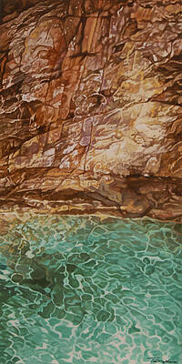 Under the bridge Diptych1 by Stephen Dittberner
