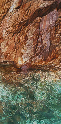 Under the bridge Diptych1B by Stephen Dittberner