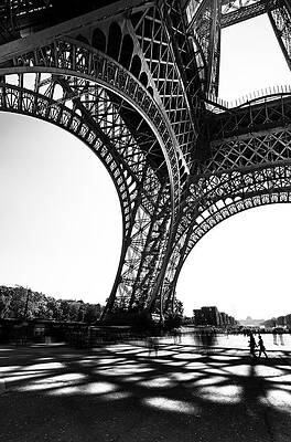 Wall Art - Photograph - Under the Eiffel tower by Ivan Vukelic