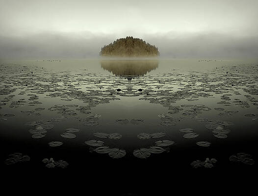 Wall Art - Photograph - Unreal Island by Allan Wallberg