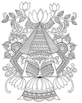 Wall Art - Drawing - Untitled by MGL Meiklejohn Graphics Licensing